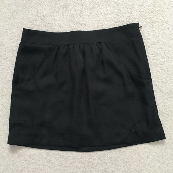 Loft Black Mini Skirt - Picture 1 of 3